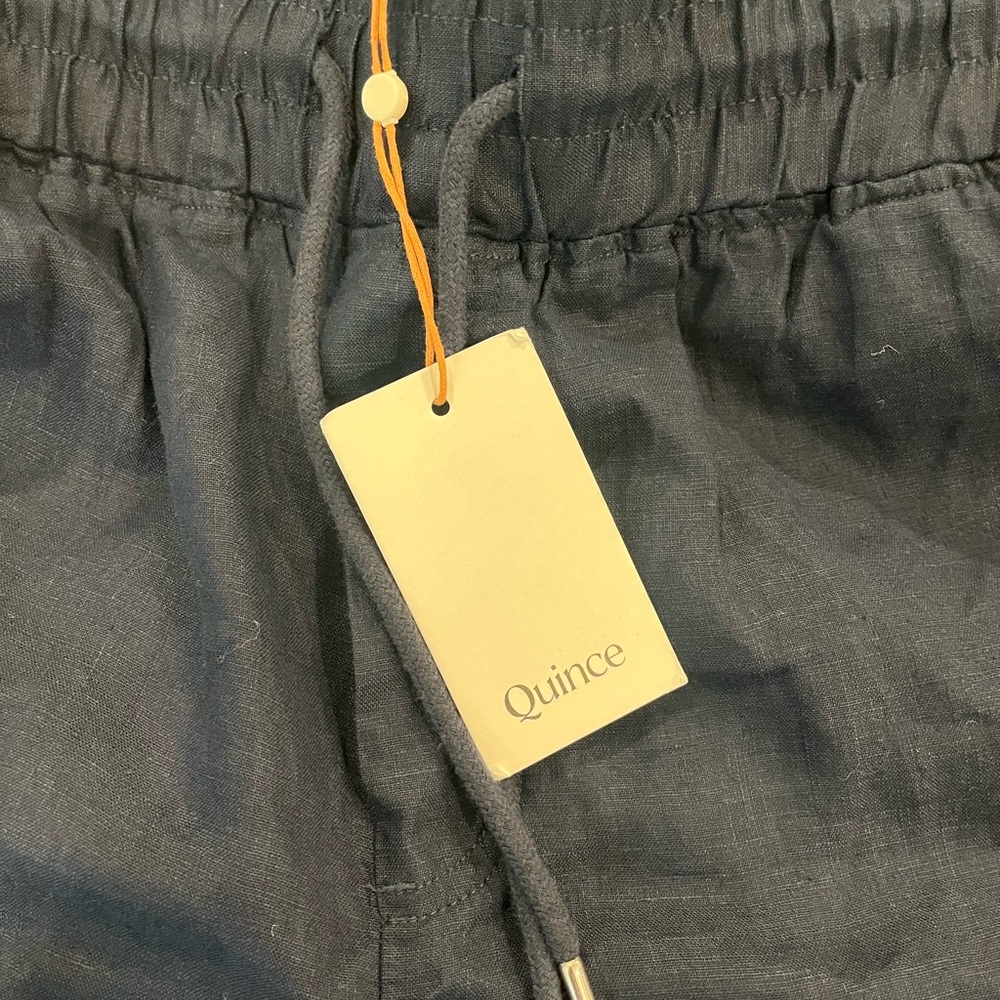 Quince European Linen Wide Leg PantS NWT!! - Picture 5 of 5